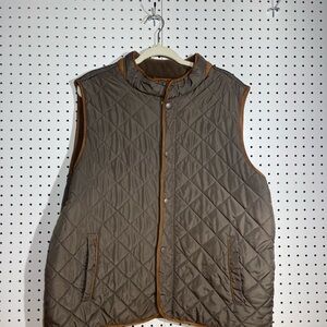F/X Fusion Men's Quilted Tan Vest